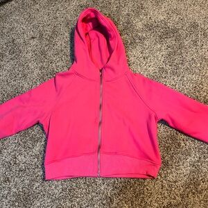 pink zip up from amazon! only worn once